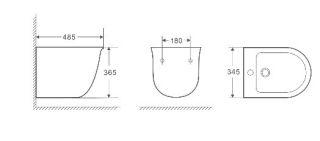 Биде WW SK  Арт. TELBACH 005 MT-WT 10000003783